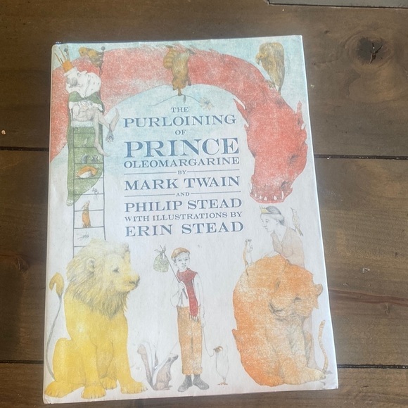 The Purloining of Prince Olemargarine by Mark Twain children’s book hardcover - Picture 1 of 5